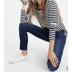 Madewell High Waisted Roadtripper Skinny jeans 10” rise